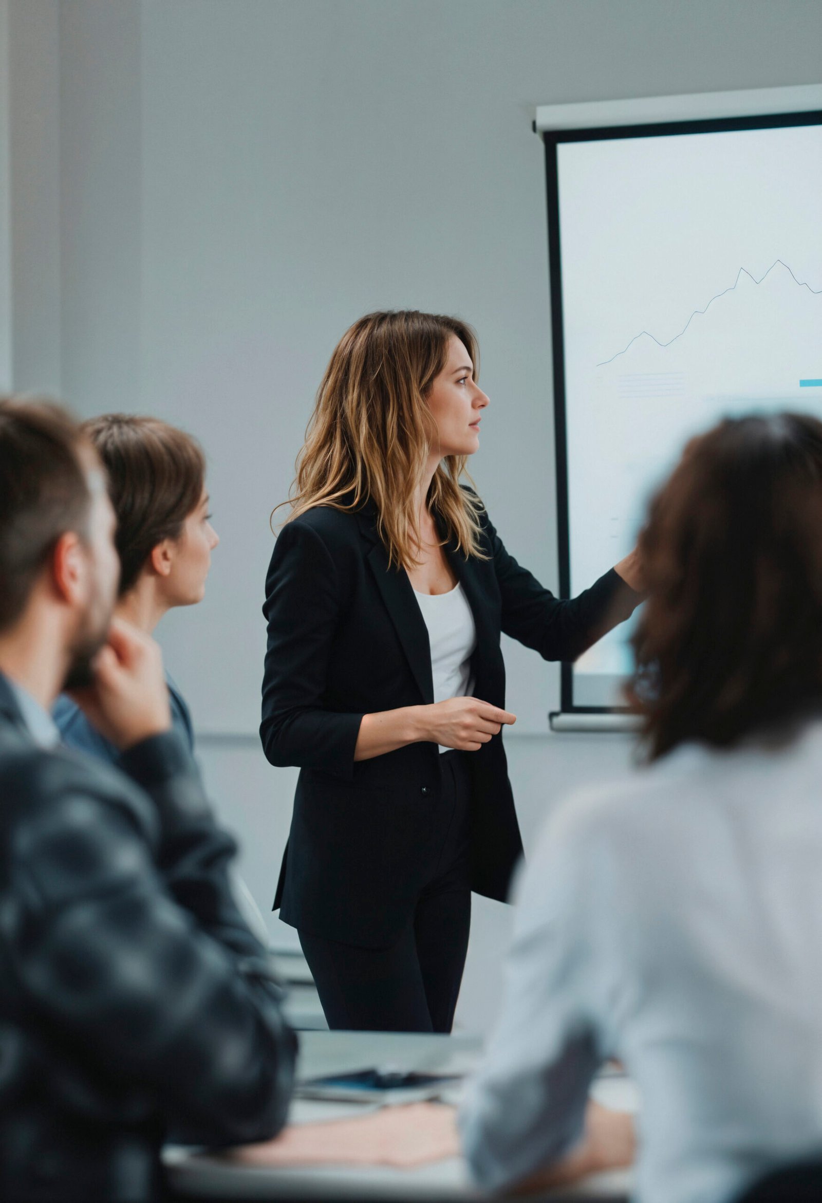 Professionals discussing business formation and company planning
