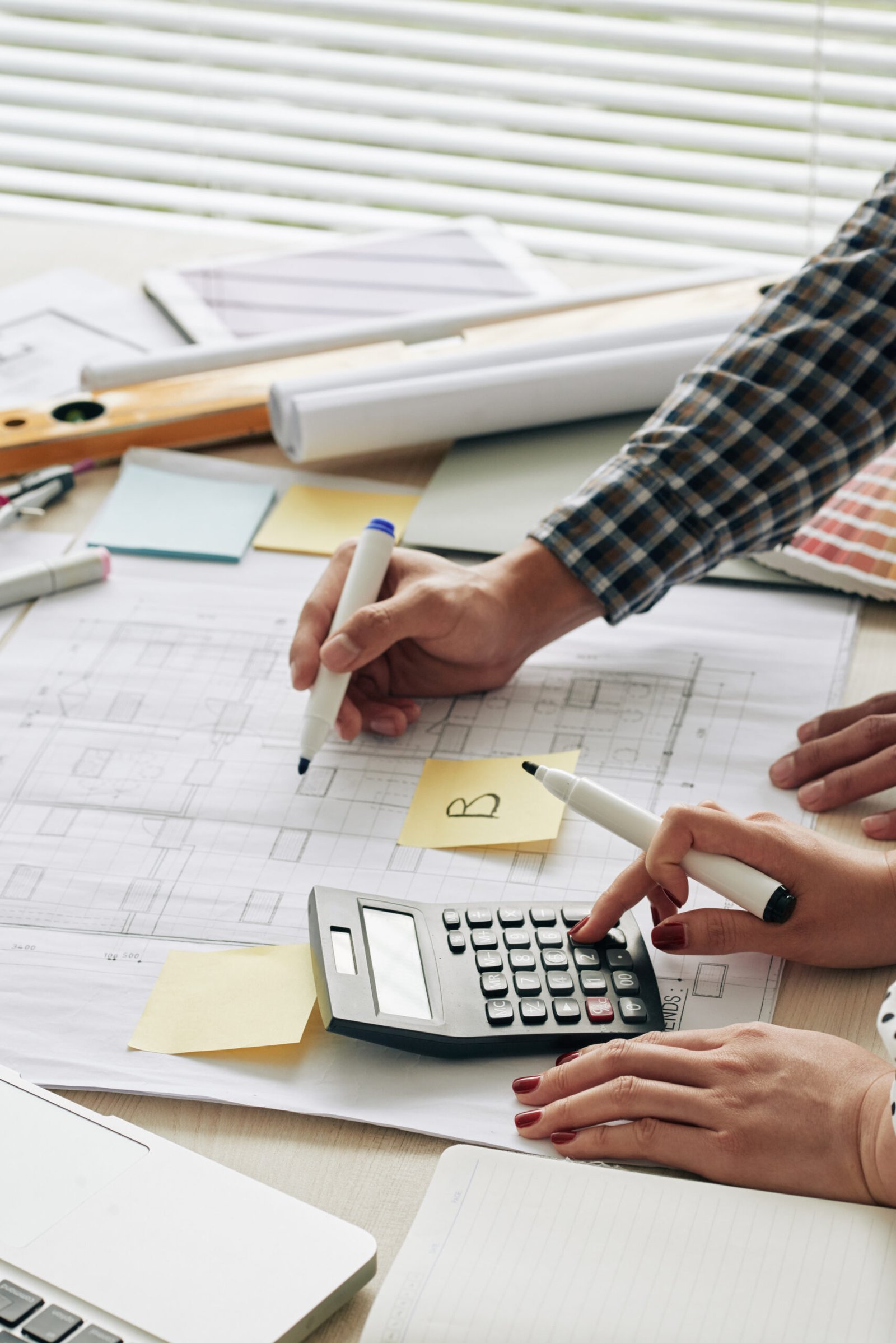 Professional reviewing tax planning and financial documents