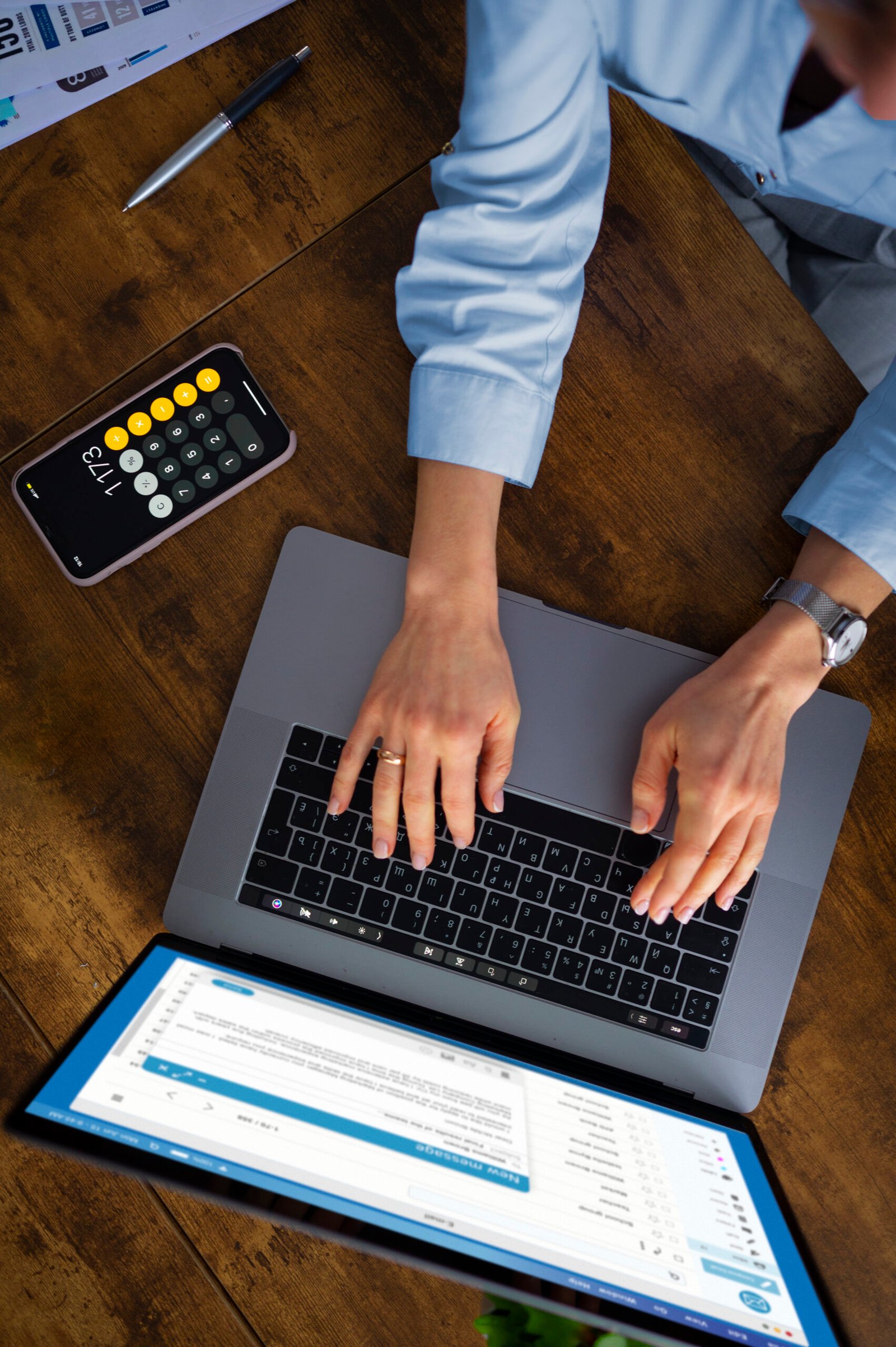 Professional payroll and financial documents